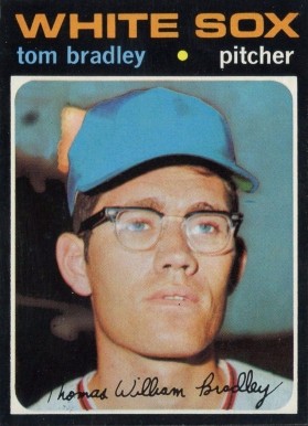 1971 Topps Tom Bradley #588 Baseball Card