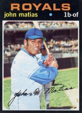 1971 Topps John Matias #546 Baseball Card