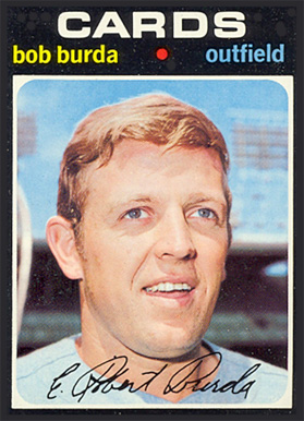 1971 Topps Bob Burda #541 Baseball Card