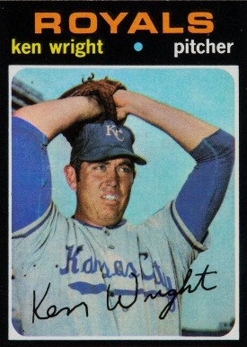 1971 Topps Ken Wright #504 Baseball Card