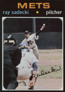 1971 Topps Ray Sadecki #406 Baseball Card