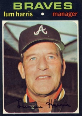 1971 Topps Lum Harris #346 Baseball Card