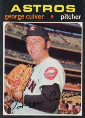 1971 Topps George Culver #291 Baseball Card
