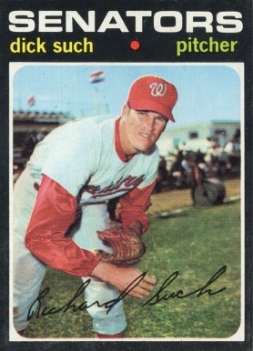 1971 Topps Dick Such #283 Baseball Card