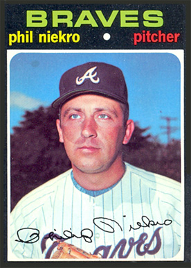 1971 Topps Phil Niekro #30 Baseball Card