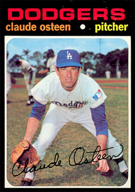 1971 Topps Claude Osteen #10 Baseball Card