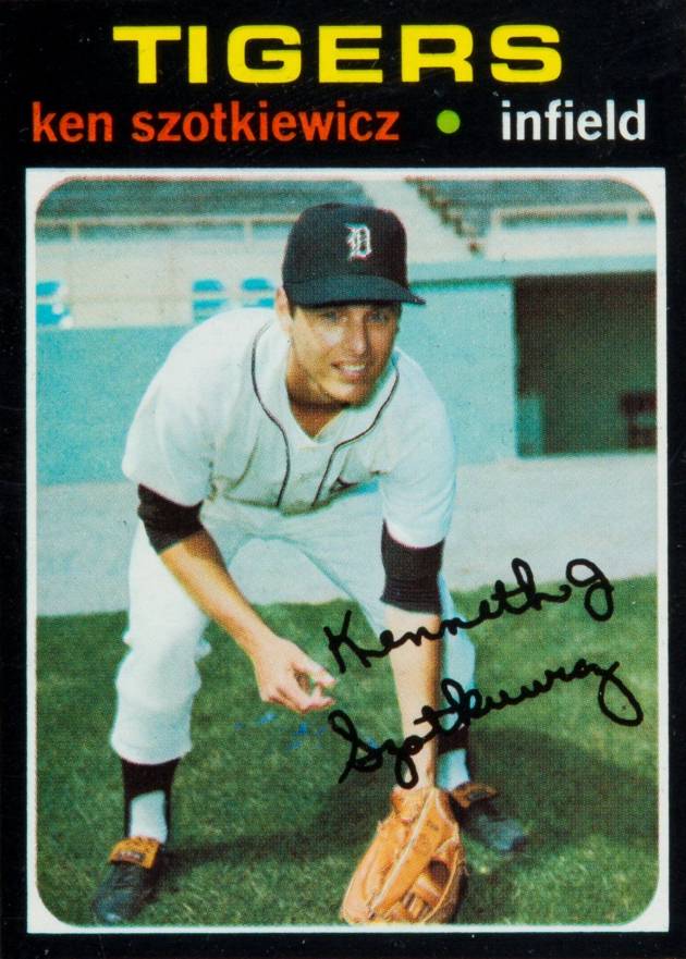 1971 Topps Ken Szotkiewicz #749 Baseball Card