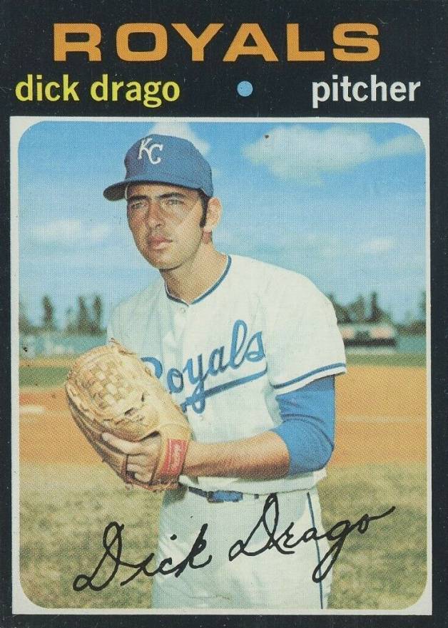 1971 Topps Dick Drago #752 Baseball Card