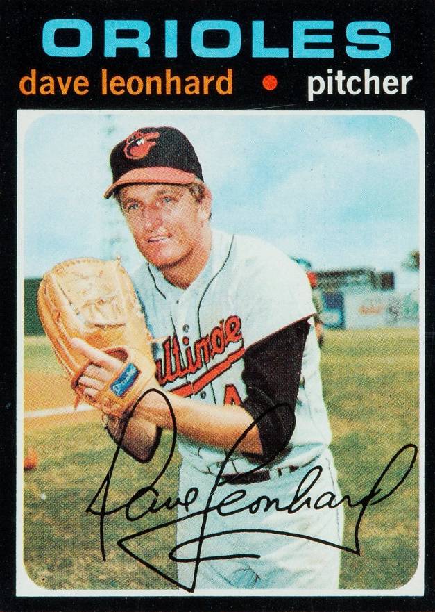 1971 Topps Dave Leonhard #716 Baseball Card