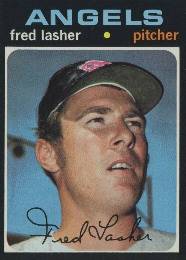 1971 Topps Fred Lasher #707 Baseball Card