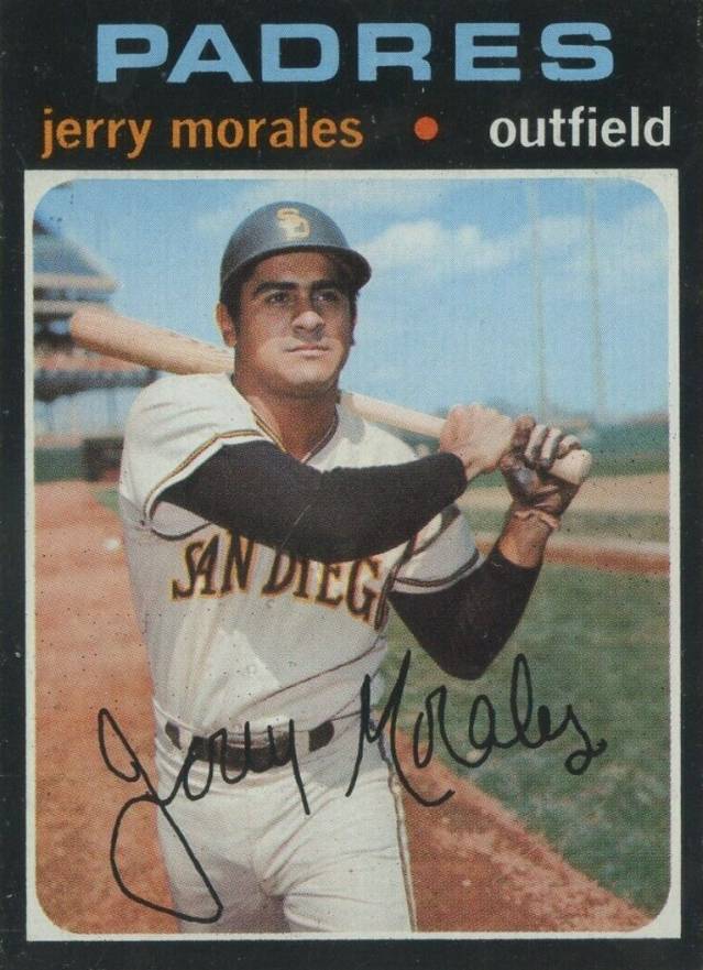 1971 Topps Jerry Morales #696 Baseball Card