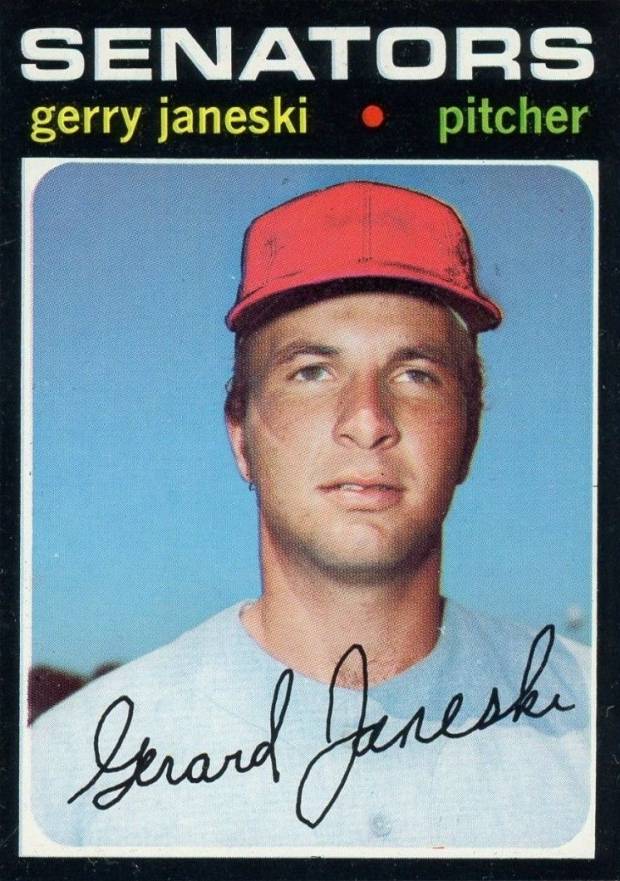 1971 Topps Gerry Janeski #673 Baseball Card