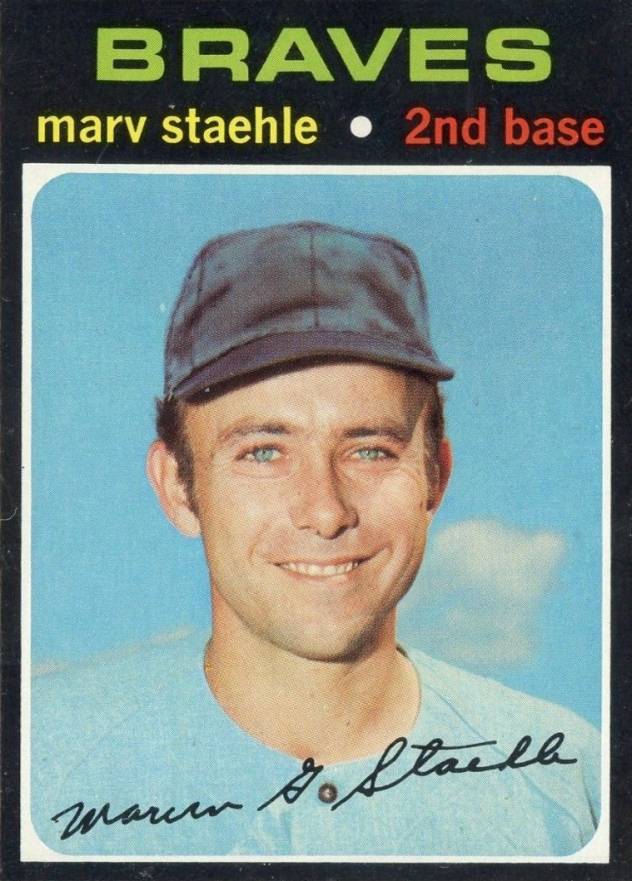 1971 Topps Marv Staehle #663 Baseball Card