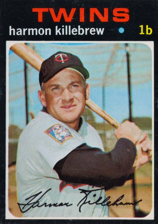 1971 Topps Harmon Killebrew #550 Baseball Card
