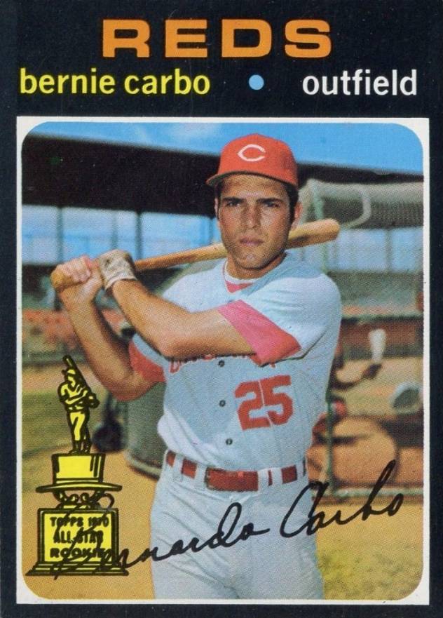 1971 Topps Bernie Carbo #478 Baseball Card