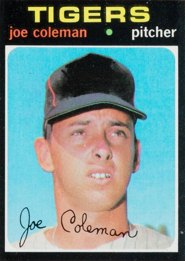 1971 Topps Joe Coleman #403 Baseball Card