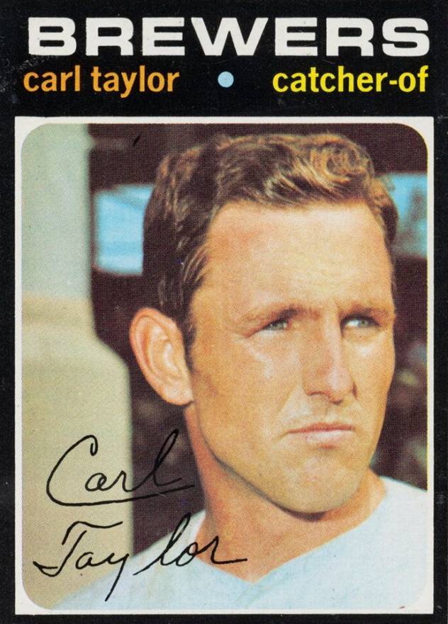 1971 Topps Carl Taylor #353 Baseball Card
