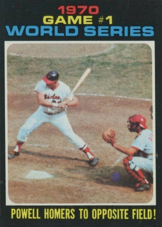 1971 Topps World Series Game 1 #327 Baseball Card