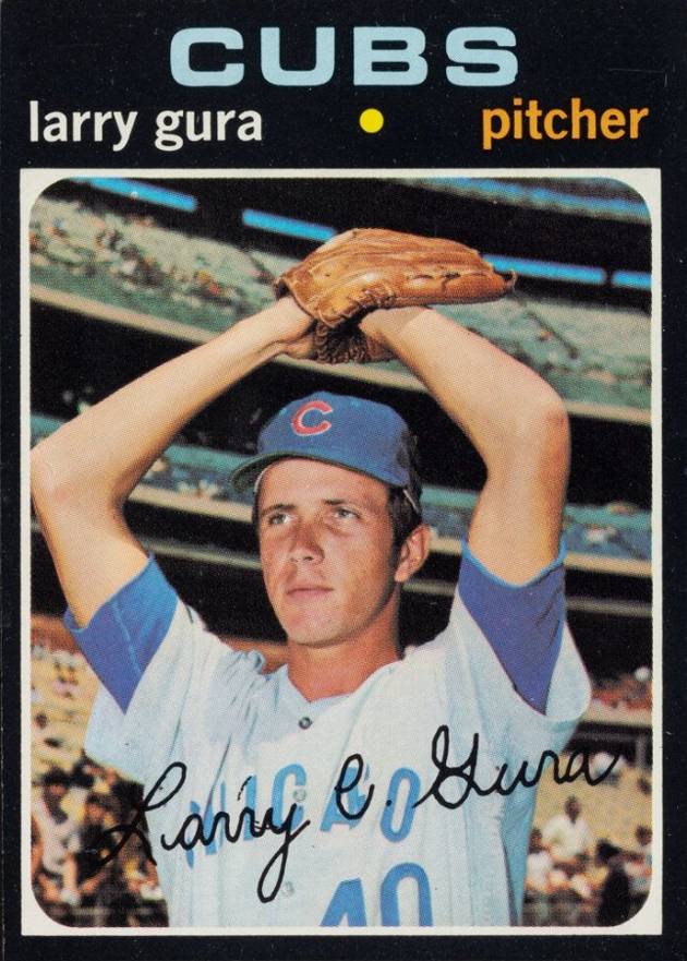 1971 Topps Larry Gura #203 Baseball Card