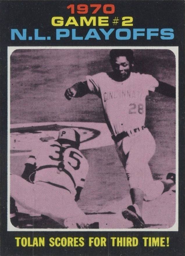 1971 Topps N.L. Playoff Game 2 #200 Baseball Card