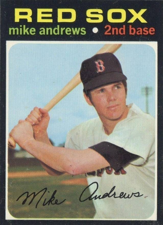 1971 Topps Mike Andrews #191 Baseball Card