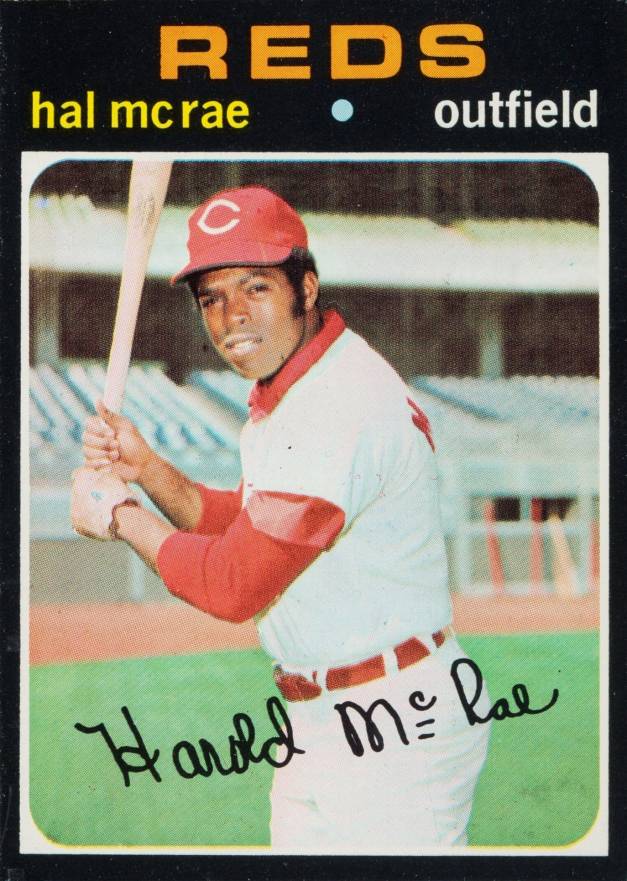 1971 Topps Hal McRae #177 Baseball Card