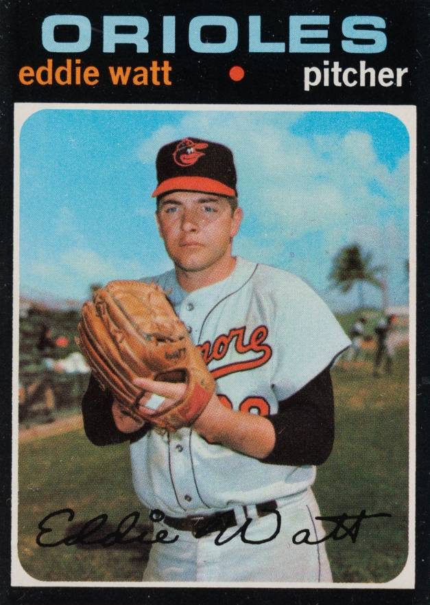 1971 Topps Eddie Watt #122 Baseball Card