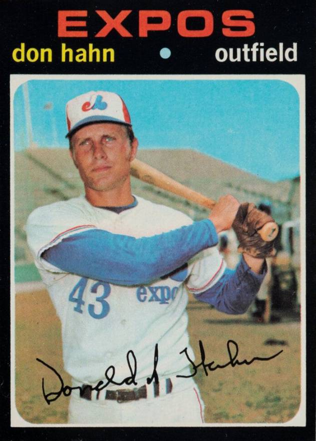 1971 Topps Don Hahn #94 Baseball Card