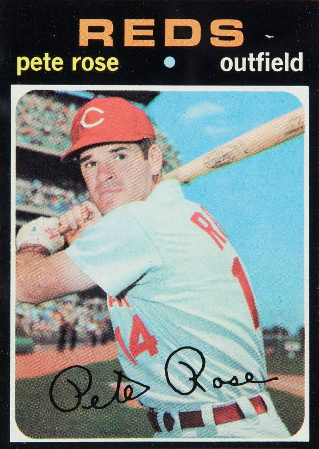 1971 Topps Pete Rose #100 Baseball Card