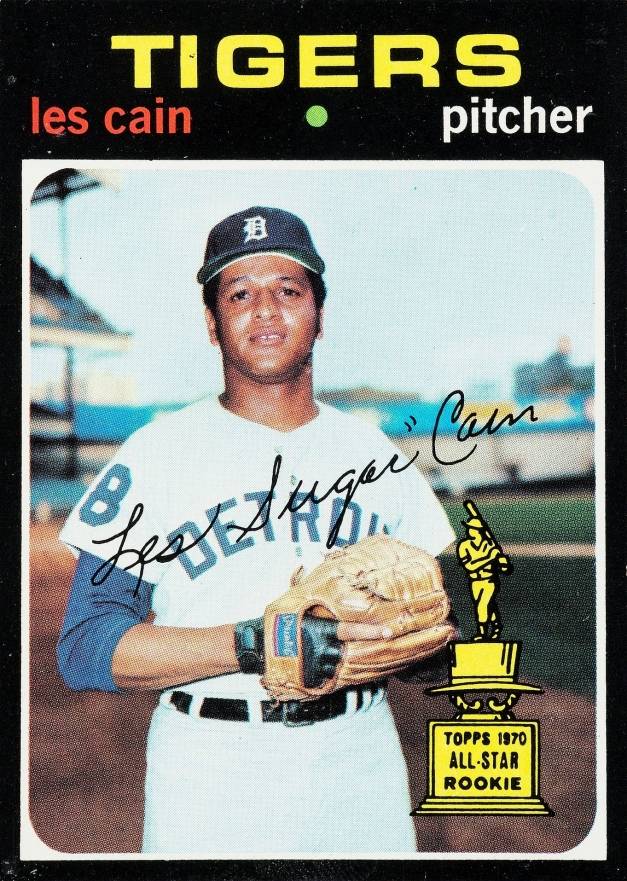1971 Topps Les Cain #101 Baseball Card