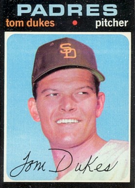 1971 Topps Tom Dukes #106 Baseball Card