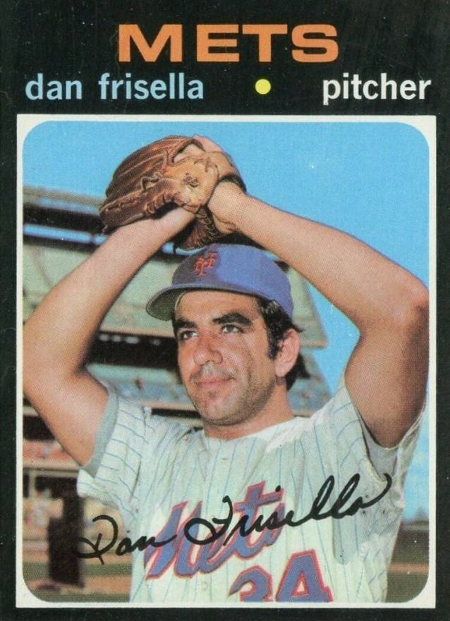 1971 Topps Dan Frisella #104 Baseball Card