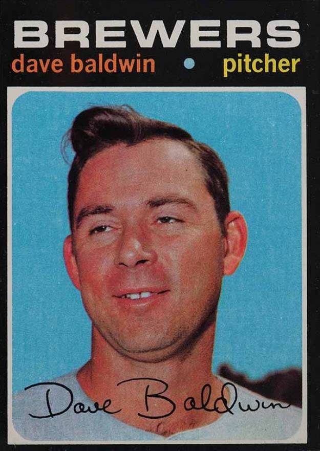 1971 Topps Dave Baldwin #48 Baseball Card