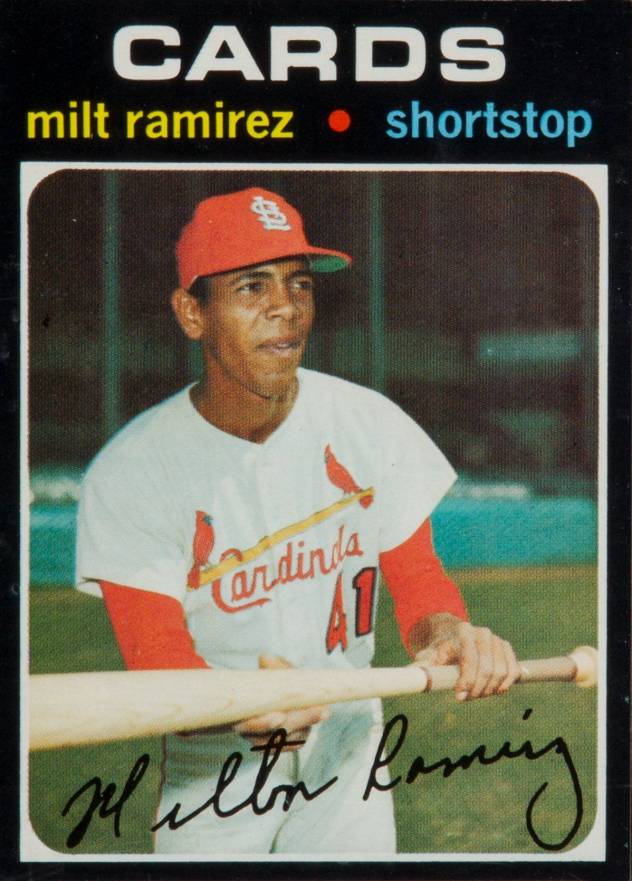1971 Topps Milt Ramirez #702 Baseball Card