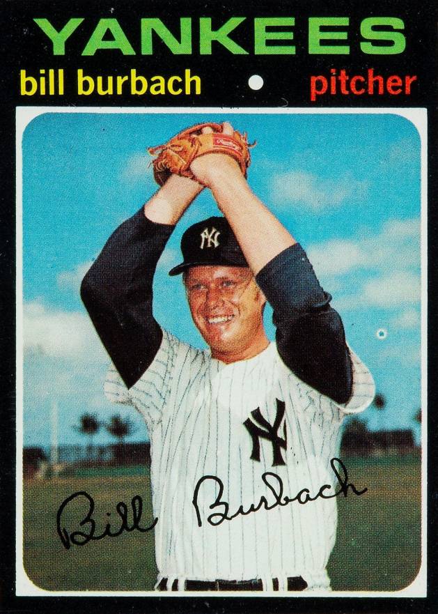 1971 Topps Bill Burbach #683 Baseball Card