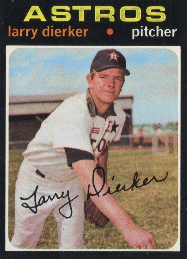 1971 Topps Larry Dierker #540 Baseball Card