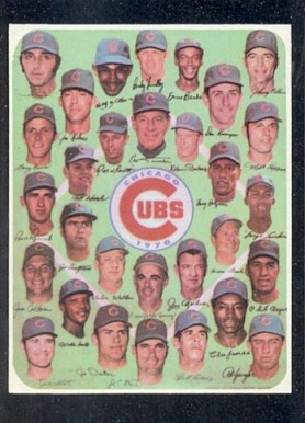 1971 Topps Chicago Cubs Team #502 Baseball Card