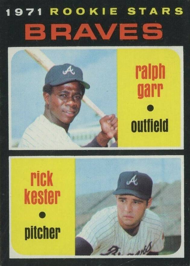 1971 Topps Rookie Stars Braves #494 Baseball Card