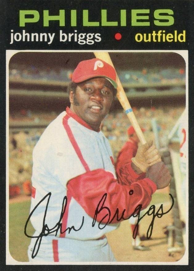 1971 Topps John Briggs #297 Baseball Card
