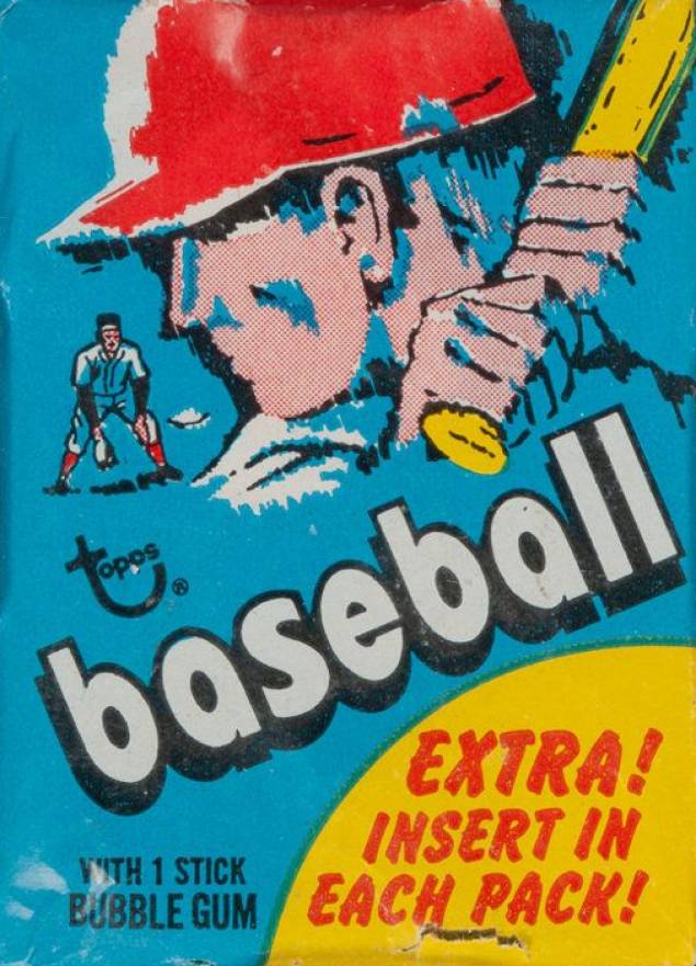 1971 Topps Wax Pack #WP Baseball Card
