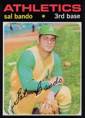 1971 Topps Sal Bando #285 Baseball Card