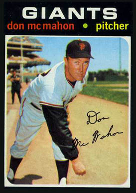 1971 Topps Don McMahon #354 Baseball Card