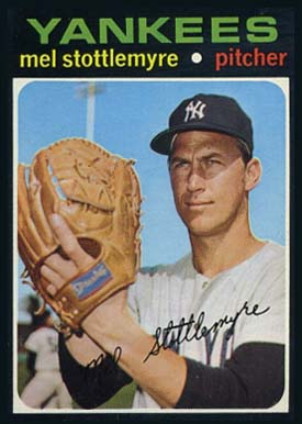 1971 Topps Mel Stottlemyre #615 Baseball Card
