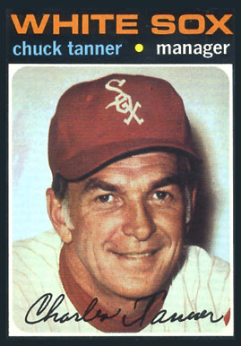 1971 Topps Chuck Tanner #661 Baseball Card