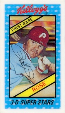 1980 Kellogg's Pete Rose #35 Baseball Card