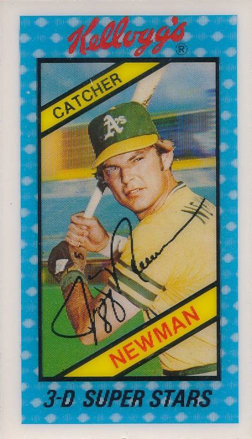 1980 Kellogg's Jeff Newman #7 Baseball Card