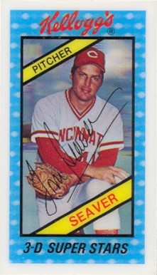 1980 Kellogg's Tom Seaver #49 Baseball Card