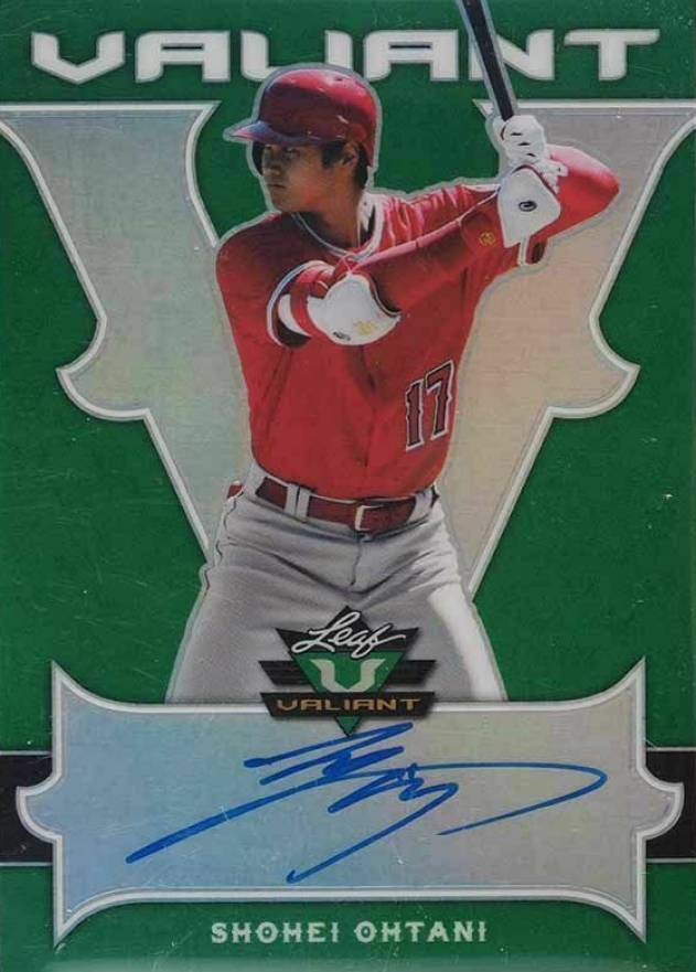 2018 Leaf Valiant  Shohei Ohtani #BA-SO1 Baseball Card