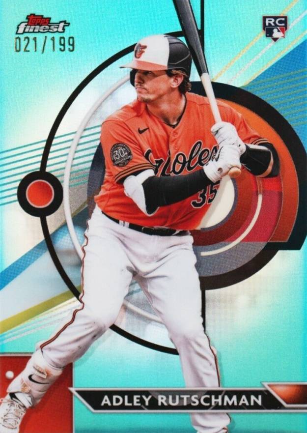 2023 Topps Finest Adley Rutschman #22 Baseball Card