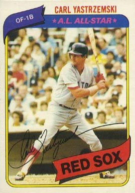1980 O-Pee-Chee Carl Yastrzemski #365 Baseball Card